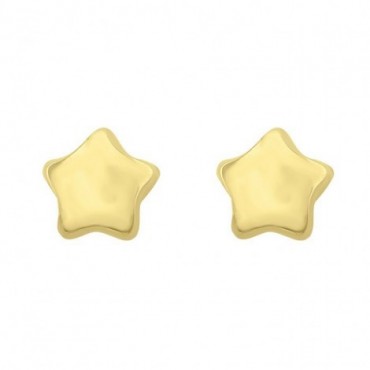 Broquel estrella bulto eli 14k